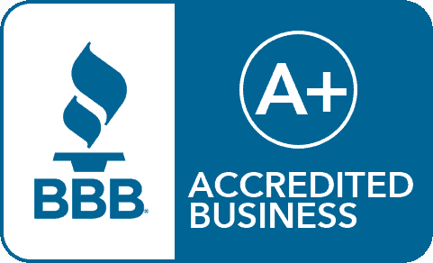 Bbb a+ accredited business.